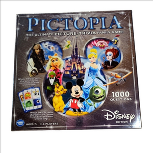 Pictopia the Ultimate Picture Trivia Family Game Disney Edition